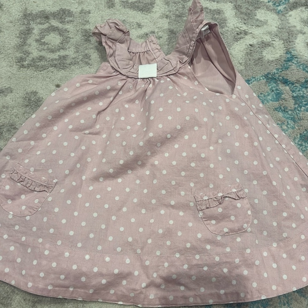 Savannah Rose And White Polka Dot Dress Size 18m